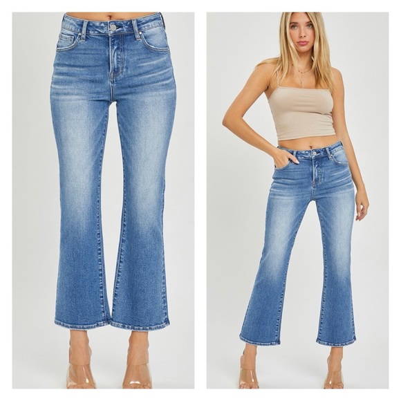 RISEN Low Rise Flare Jeans main image 1